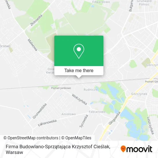 Firma Budowlano-Sprzątająca Krzysztof Cieślak map