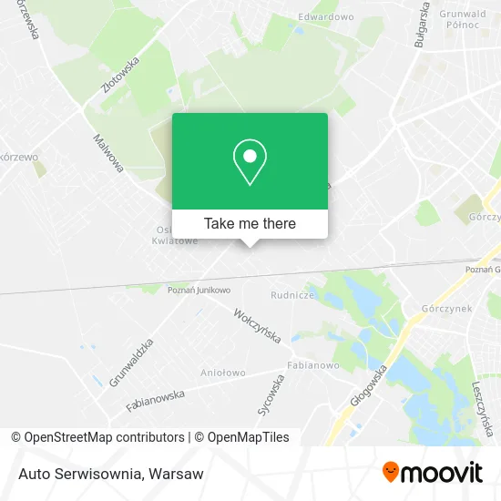 Auto Serwisownia map