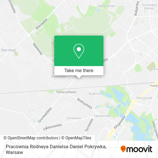 Pracownia Rodneya Danielsa Daniel Pokrywka map