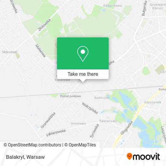 Balakryl map