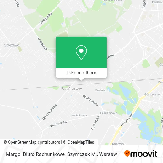 Карта Margo. Biuro Rachunkowe. Szymczak M.