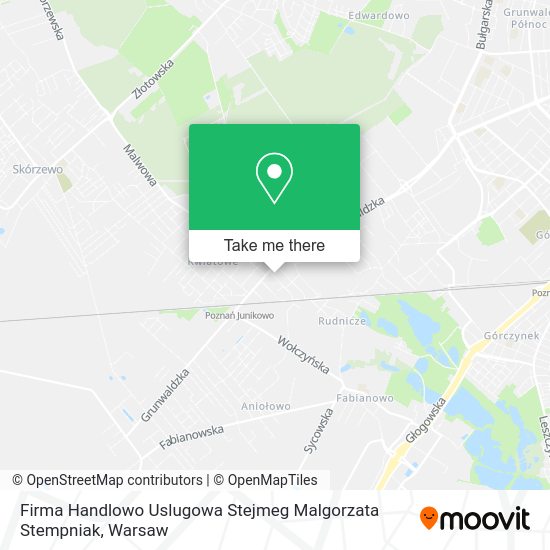 Firma Handlowo Uslugowa Stejmeg Malgorzata Stempniak map