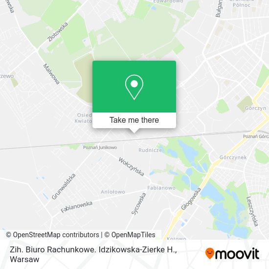 Zih. Biuro Rachunkowe. Idzikowska-Zierke H. map