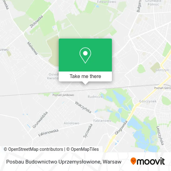Posbau Budownictwo Uprzemysłowione map