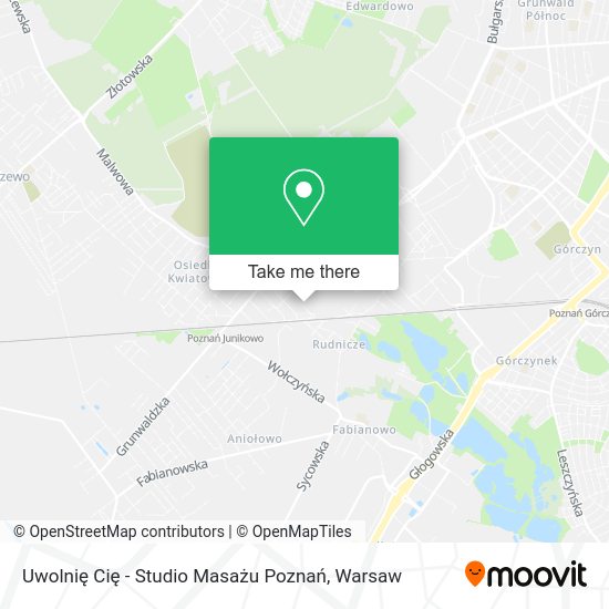 Uwolnię Cię - Studio Masażu Poznań map