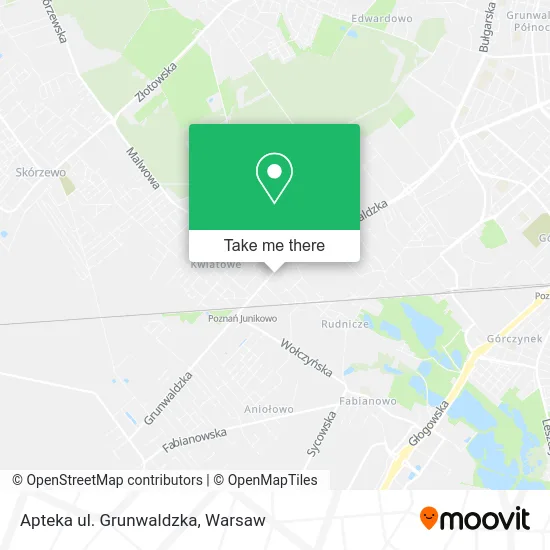 Apteka ul. Grunwaldzka map