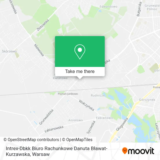 Intrex-Dbkk Biuro Rachunkowe Danuta Bławat-Kurzawska map