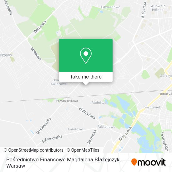 Pośrednictwo Finansowe Magdalena Błażejczyk map