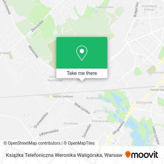 Książka Telefoniczna Weronika Waligórska map