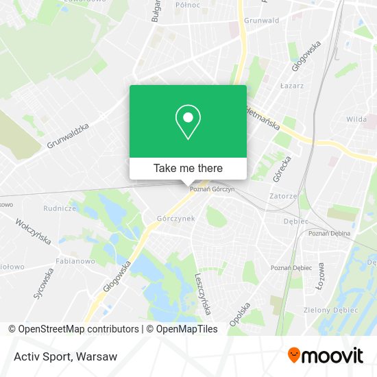 Activ Sport map