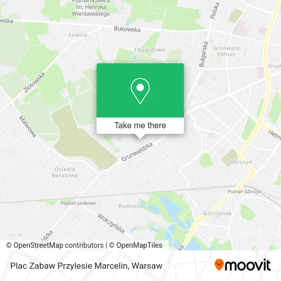 Plac Zabaw Przylesie Marcelin map