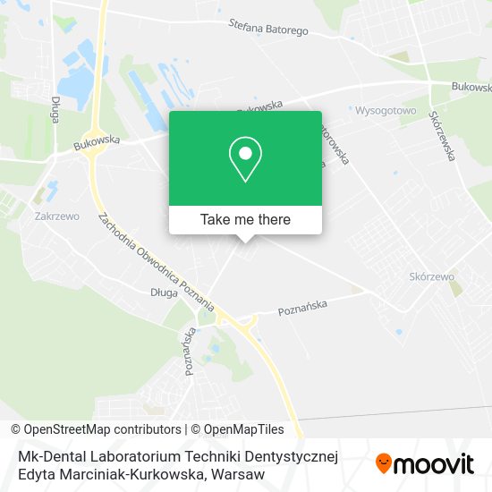 Mk-Dental Laboratorium Techniki Dentystycznej Edyta Marciniak-Kurkowska map