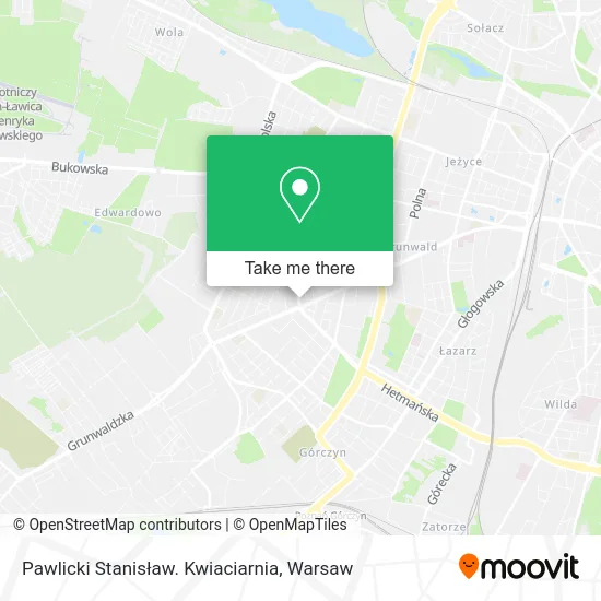 Карта Pawlicki Stanisław. Kwiaciarnia