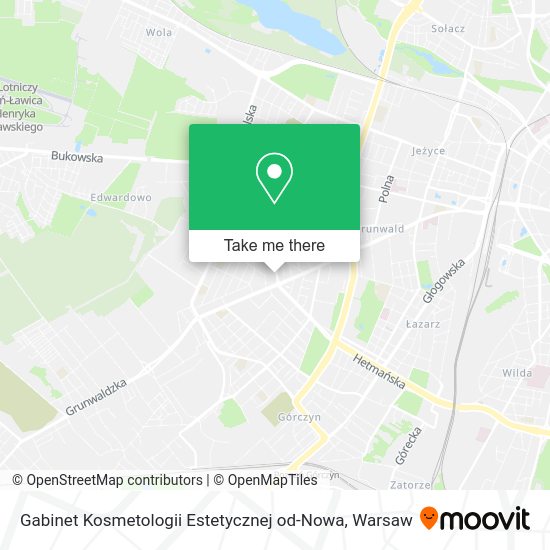 Gabinet Kosmetologii Estetycznej od-Nowa map