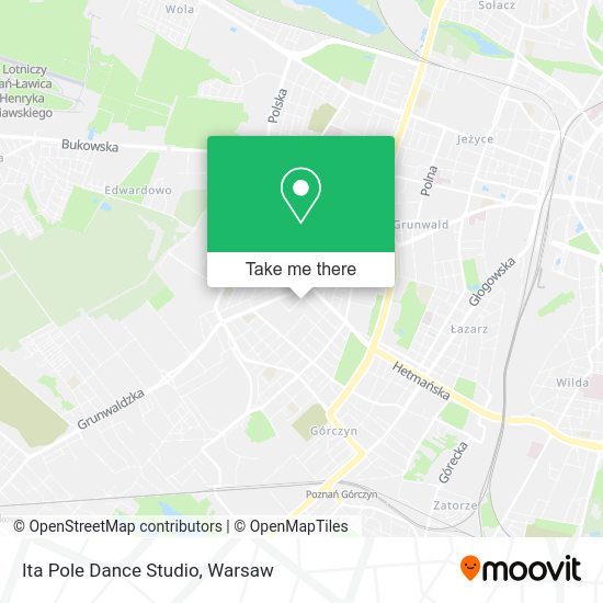 Ita Pole Dance Studio map