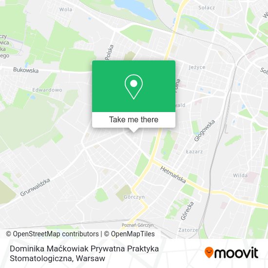 Dominika Maćkowiak Prywatna Praktyka Stomatologiczna map