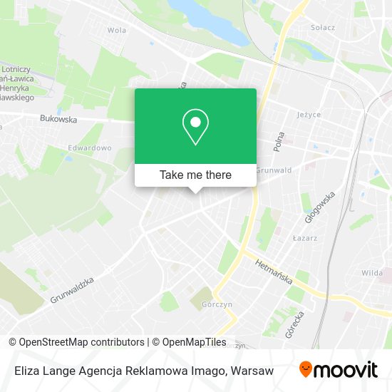 Eliza Lange Agencja Reklamowa Imago map