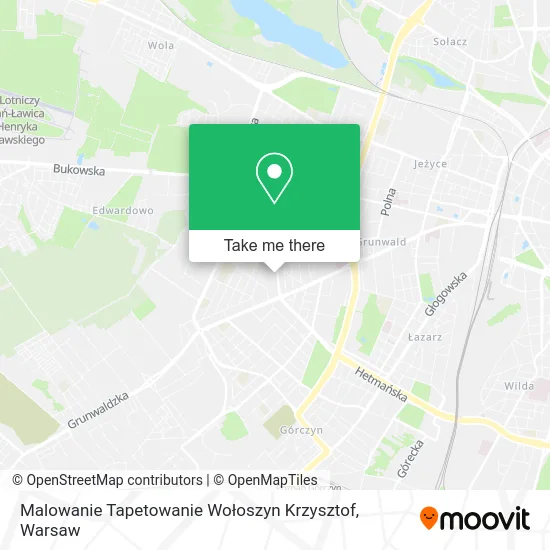 Карта Malowanie Tapetowanie Wołoszyn Krzysztof