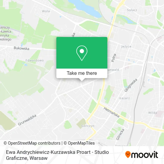 Карта Ewa Andrychiewicz-Kurzawska Proart - Studio Graficzne