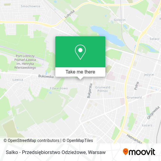 Salko - Przedsiębiorstwo Odzieżowe map