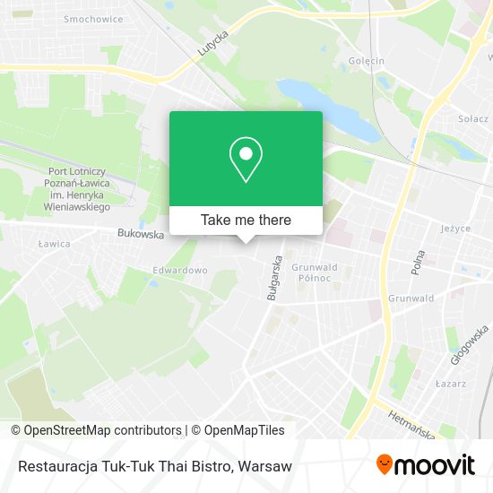 Restauracja Tuk-Tuk Thai Bistro map