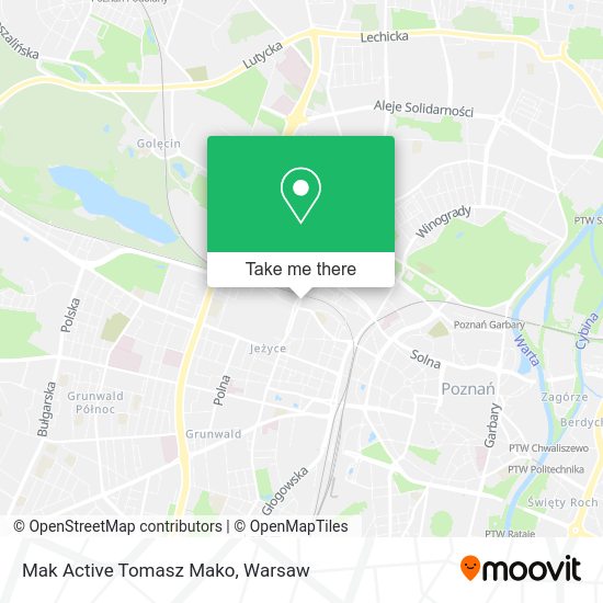 Mak Active Tomasz Mako map