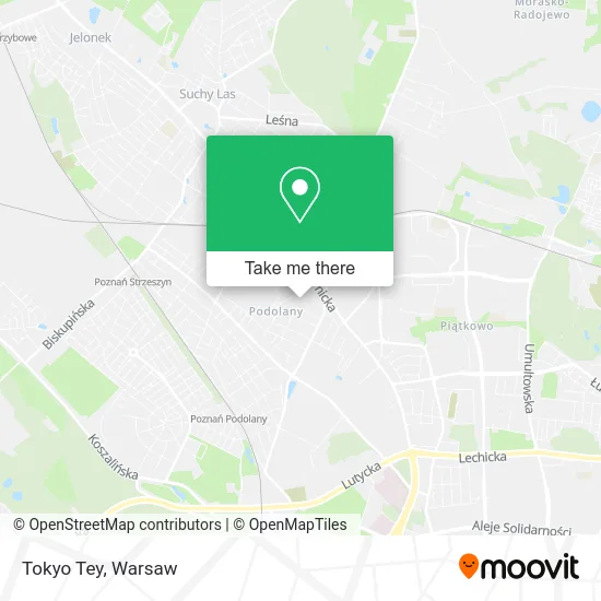 Карта Tokyo Tey