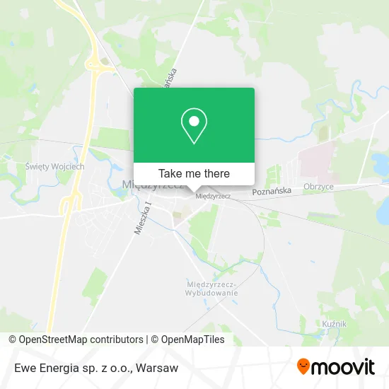 Карта Ewe Energia sp. z o.o.