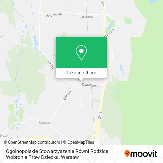 Ogólnopolskie Stowarzyszenie Równi Rodzice Wobronie Praw Dziecka map