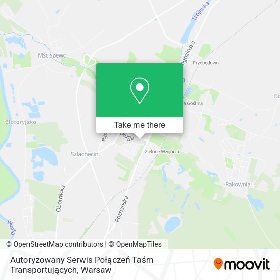 Autoryzowany Serwis Połączeń Taśm Transportujących map