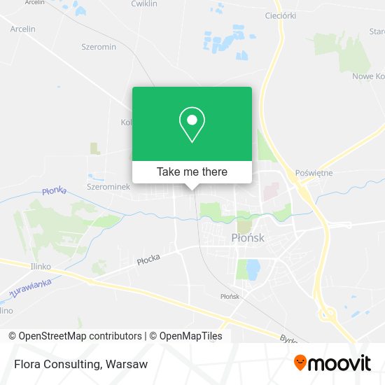 Flora Consulting map