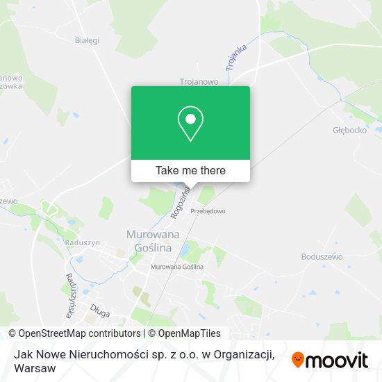 Jak Nowe Nieruchomości sp. z o.o. w Organizacji map