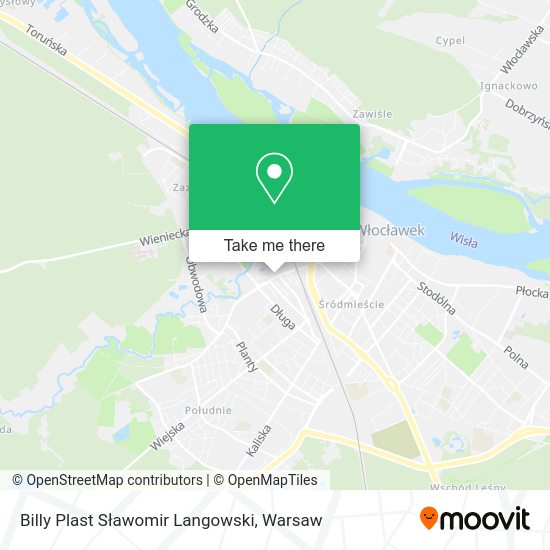 Billy Plast Sławomir Langowski map