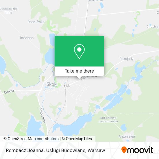 Rembacz Joanna. Usługi Budowlane map