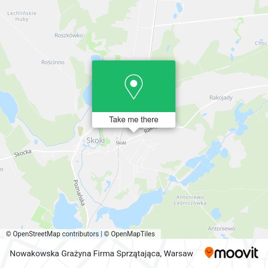 Nowakowska Grażyna Firma Sprzątająca map