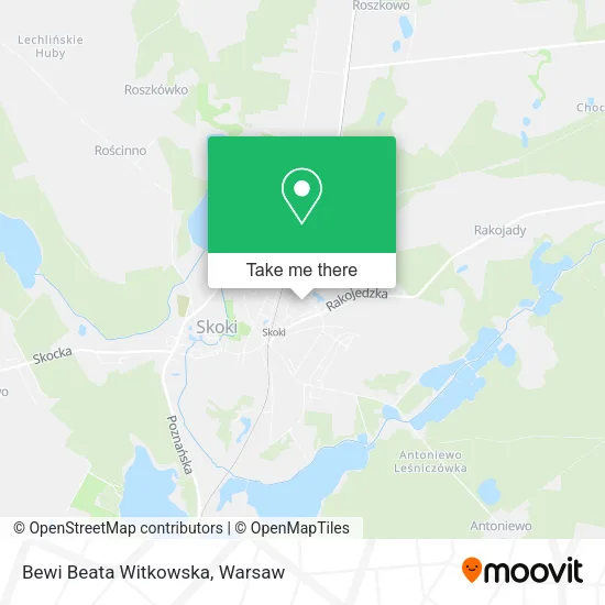 Карта Bewi Beata Witkowska