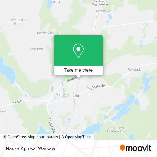 Карта Nasza Apteka