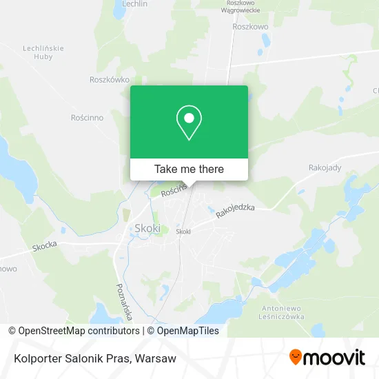 Карта Kolporter Salonik Pras