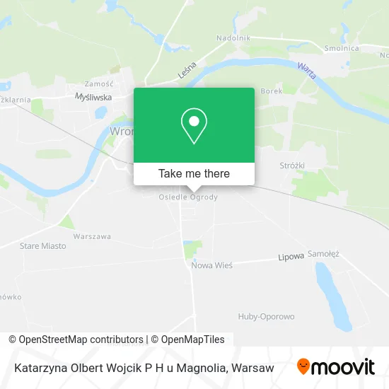 Карта Katarzyna Olbert Wojcik P H u Magnolia