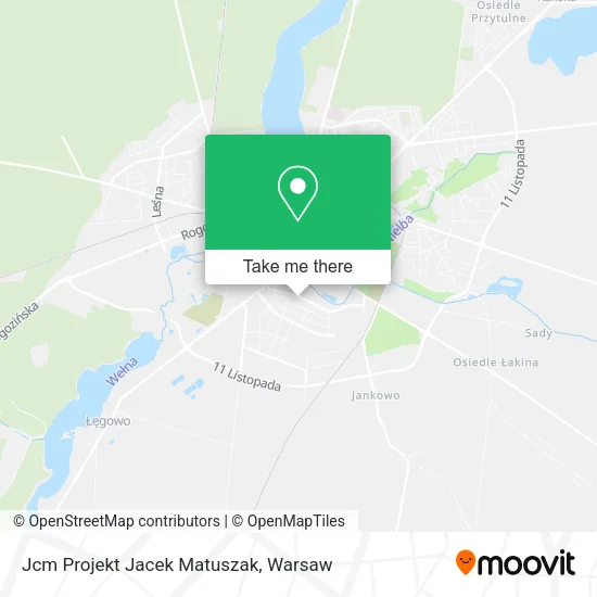 Карта Jcm Projekt Jacek Matuszak