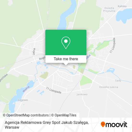 Agencja Reklamowa Grey Spot Jakub Szałęga map