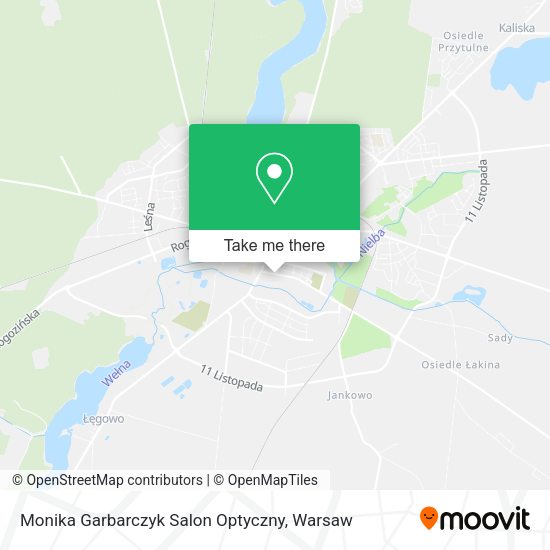 Monika Garbarczyk Salon Optyczny map