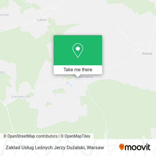 Zakład Usług Leśnych Jerzy Dużalski map