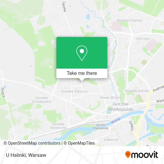 Карта U Halinki