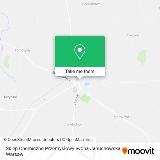 Sklep Chemiczno Przemysłowy Iwona Januchowska map