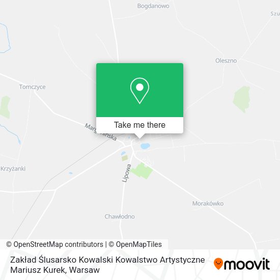 Zakład Ślusarsko Kowalski Kowalstwo Artystyczne Mariusz Kurek map