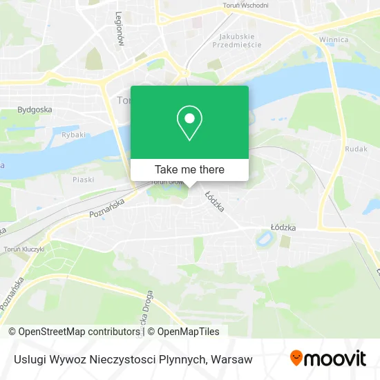 Карта Uslugi Wywoz Nieczystosci Plynnych