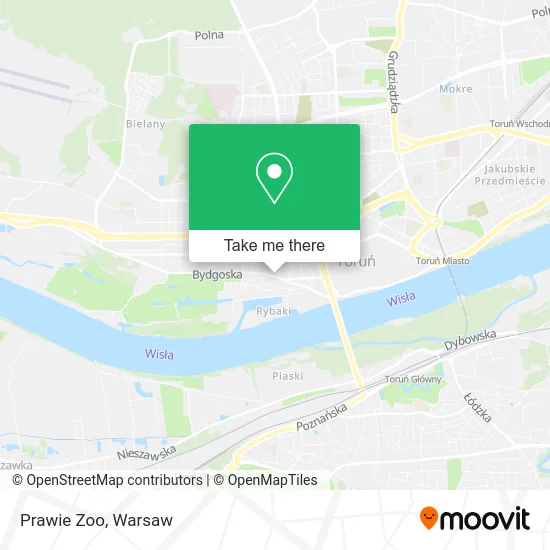 Prawie Zoo map