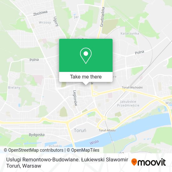 Usługi Remontowo-Budowlane. Łukiewski Sławomir Toruń map