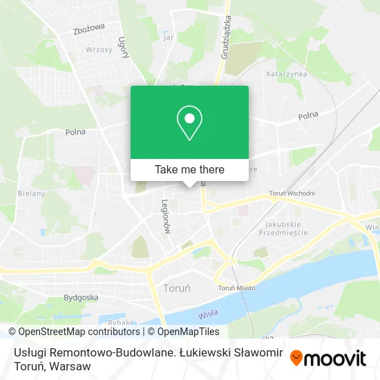 Usługi Remontowo-Budowlane. Łukiewski Sławomir Toruń map
